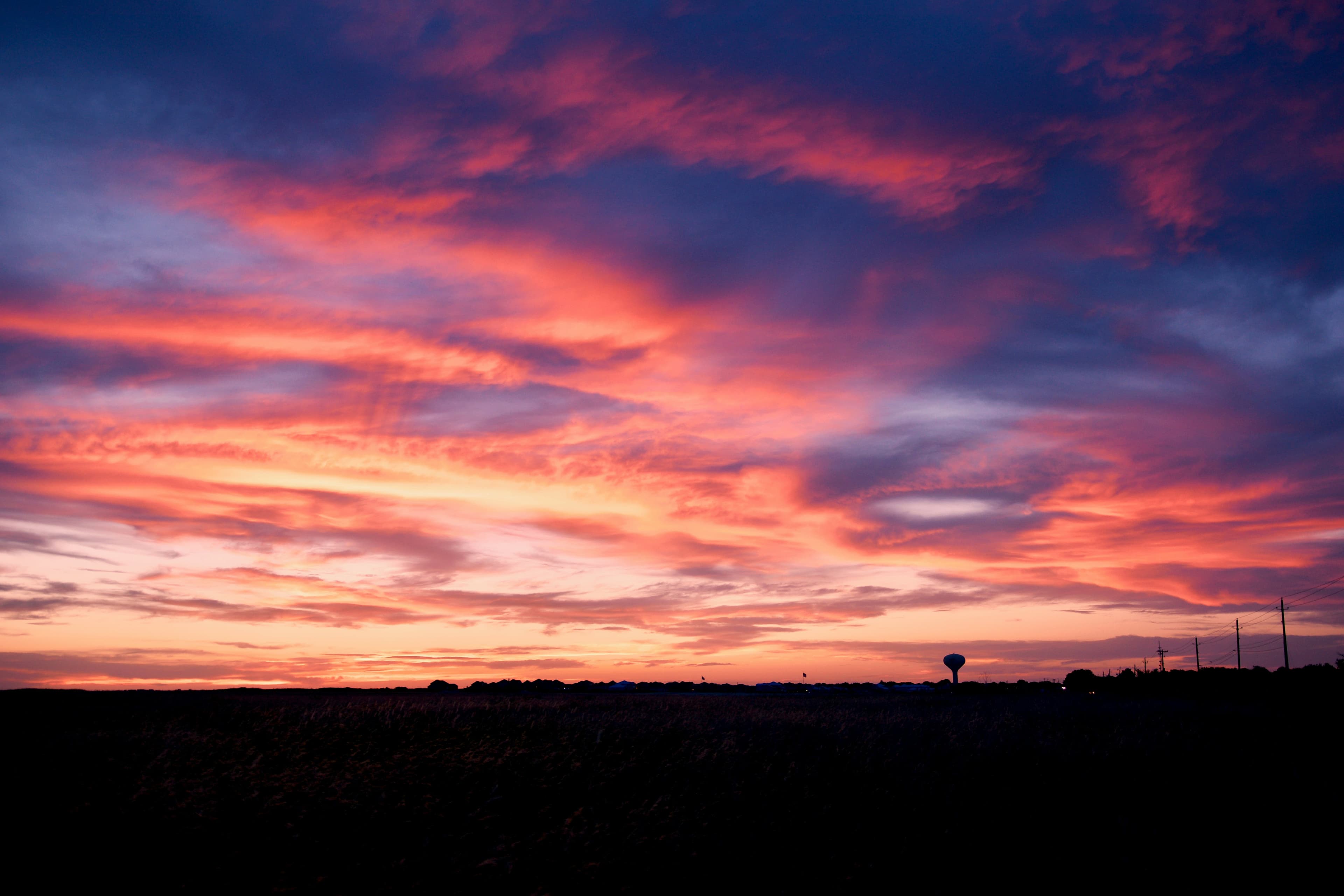 Central Texas sunset