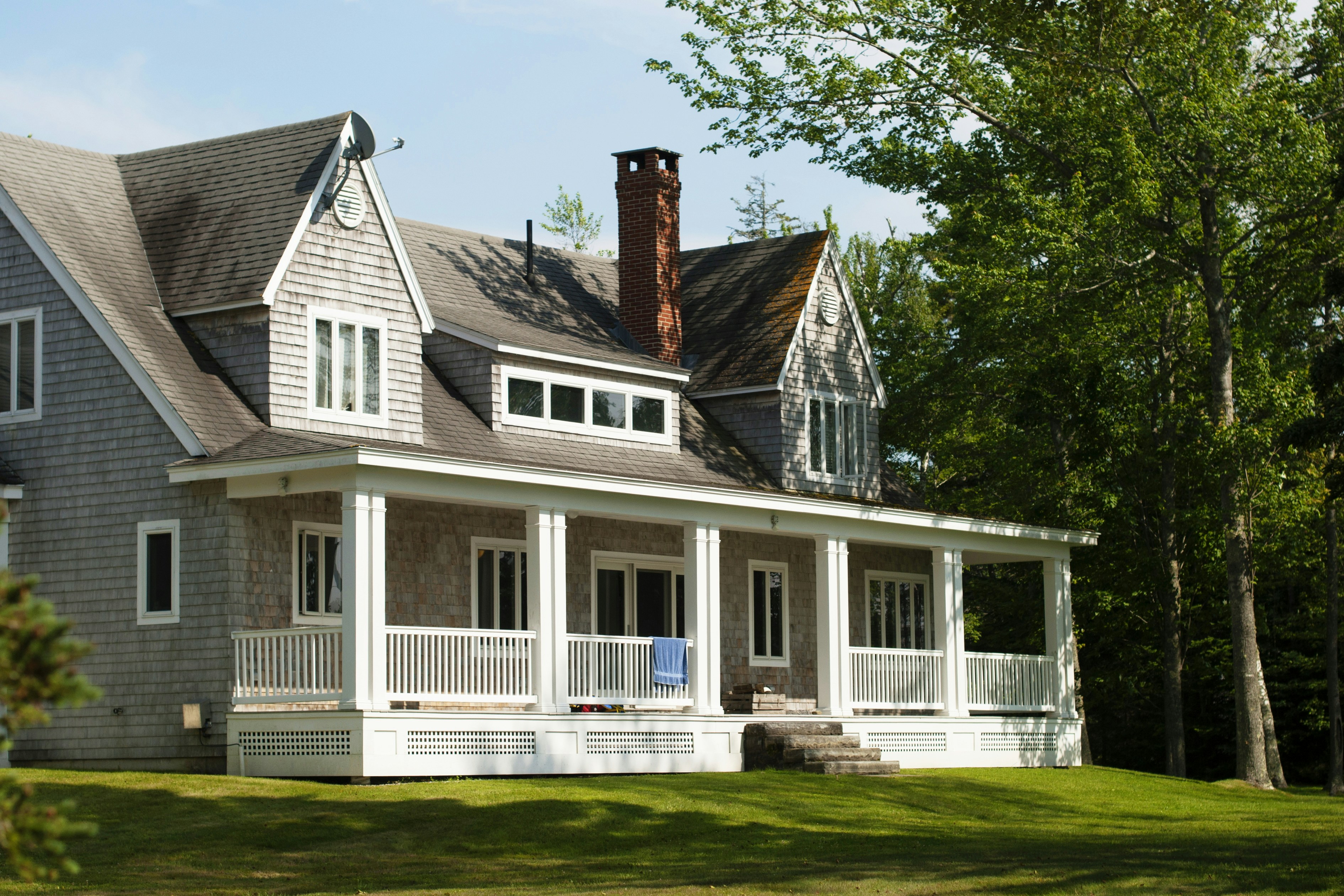 Farmhouse style custom home