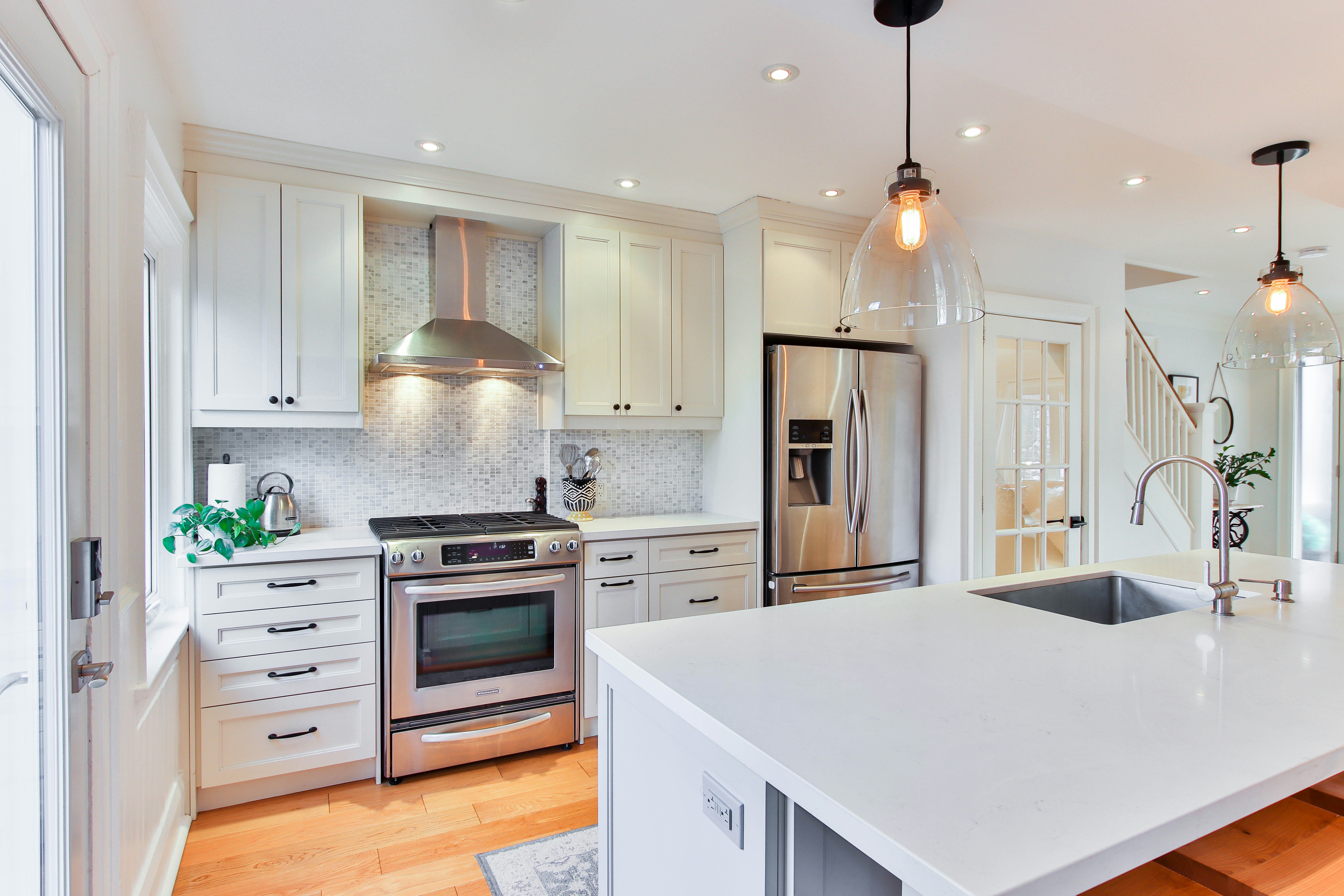 Kitchen remodel example